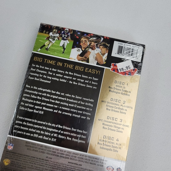 Super Bowl XLIV New Orleans Saints Road To XLIV Post-Season Collectors Edition - Picture 5 of 9